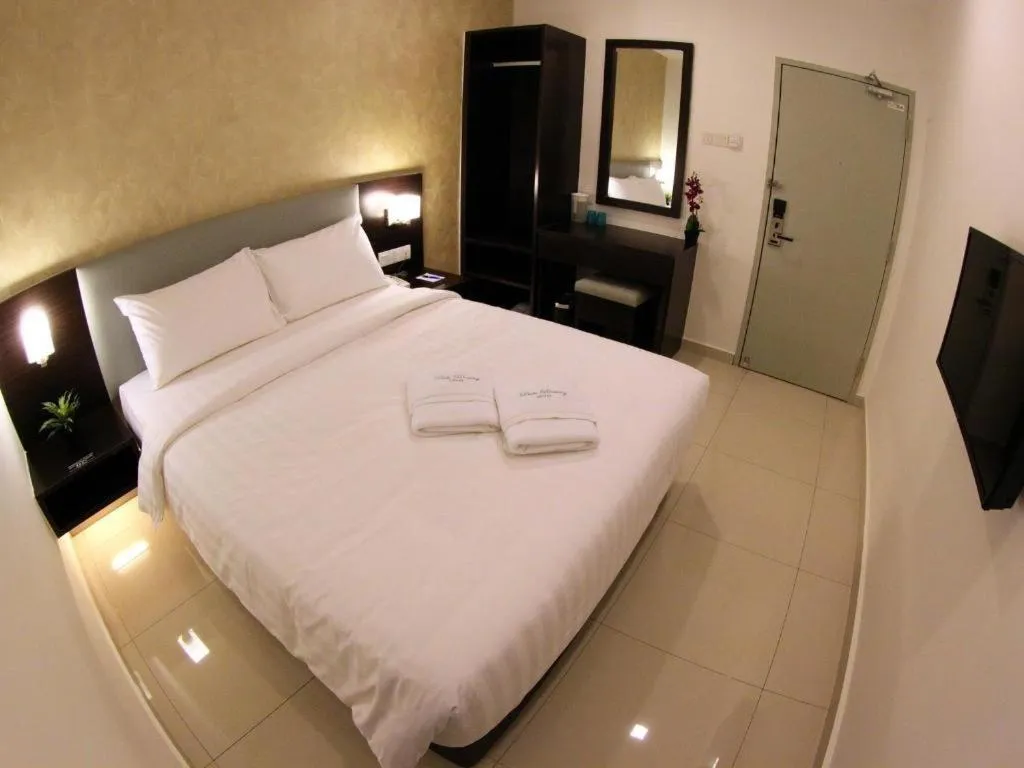 Bed in Hotel Pudu Bintang