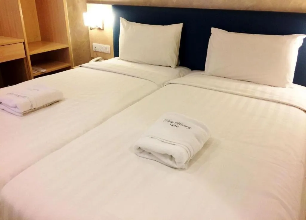 Bed in Hotel Pudu Bintang