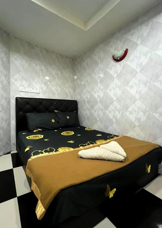 Bed in Bukit Beruntung Business Hotel