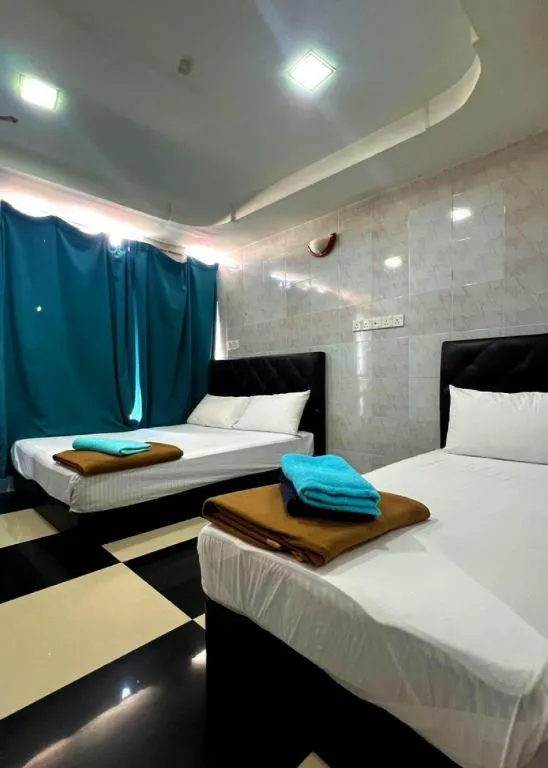 Bed in Bukit Beruntung Business Hotel