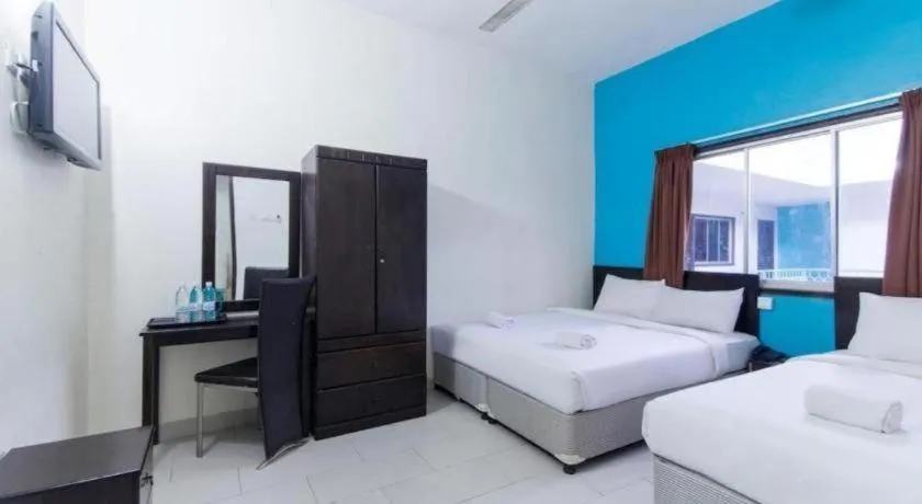 Bed in Hotel Grand Mutiara