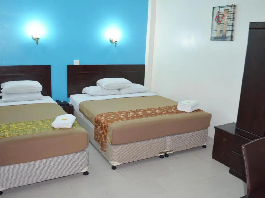 Bed in Hotel Grand Mutiara