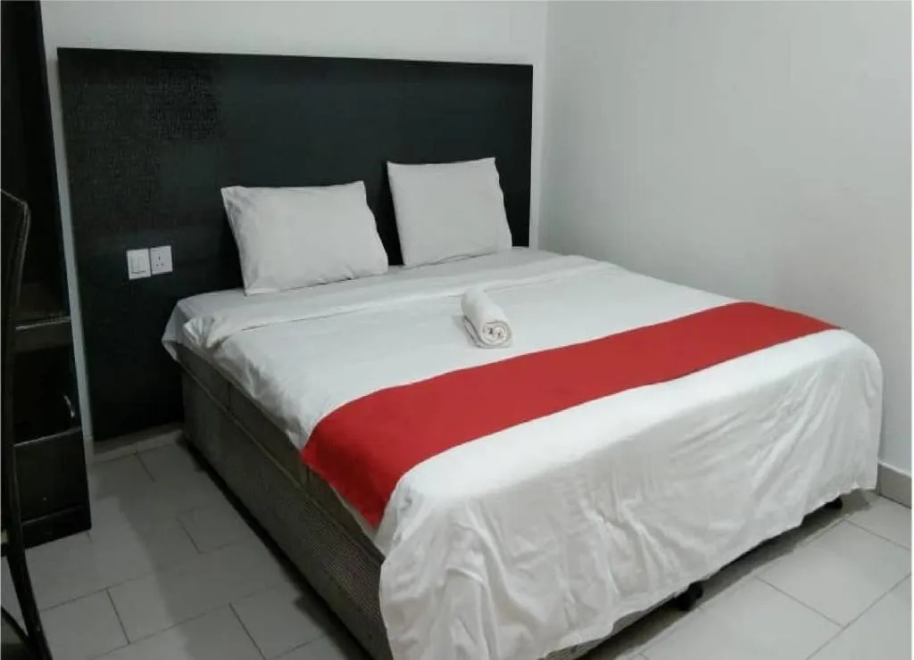 Bed in Hotel Grand Mutiara