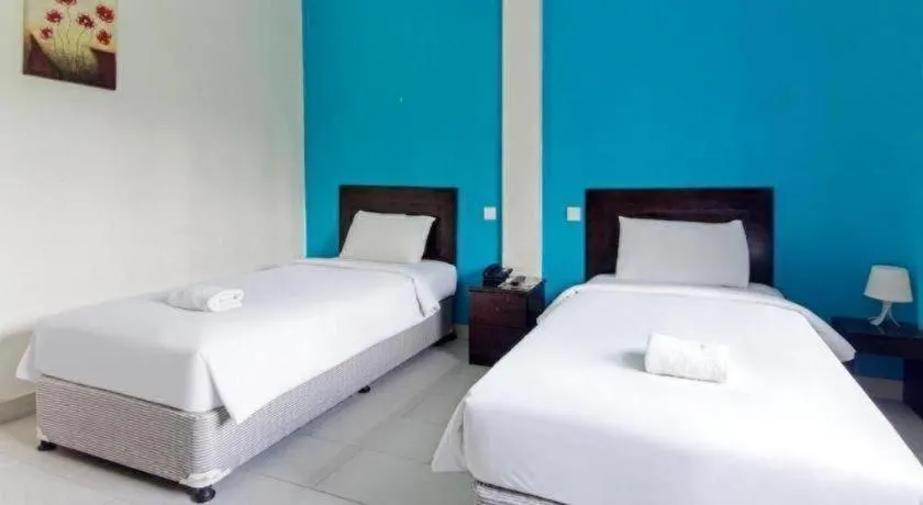 Bed in Hotel Grand Mutiara