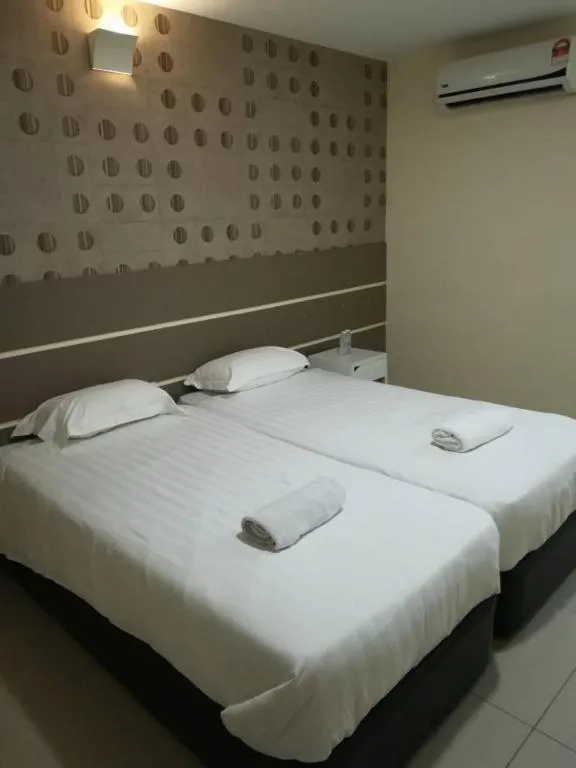 Bed in Rock & Roll Hotel Klang