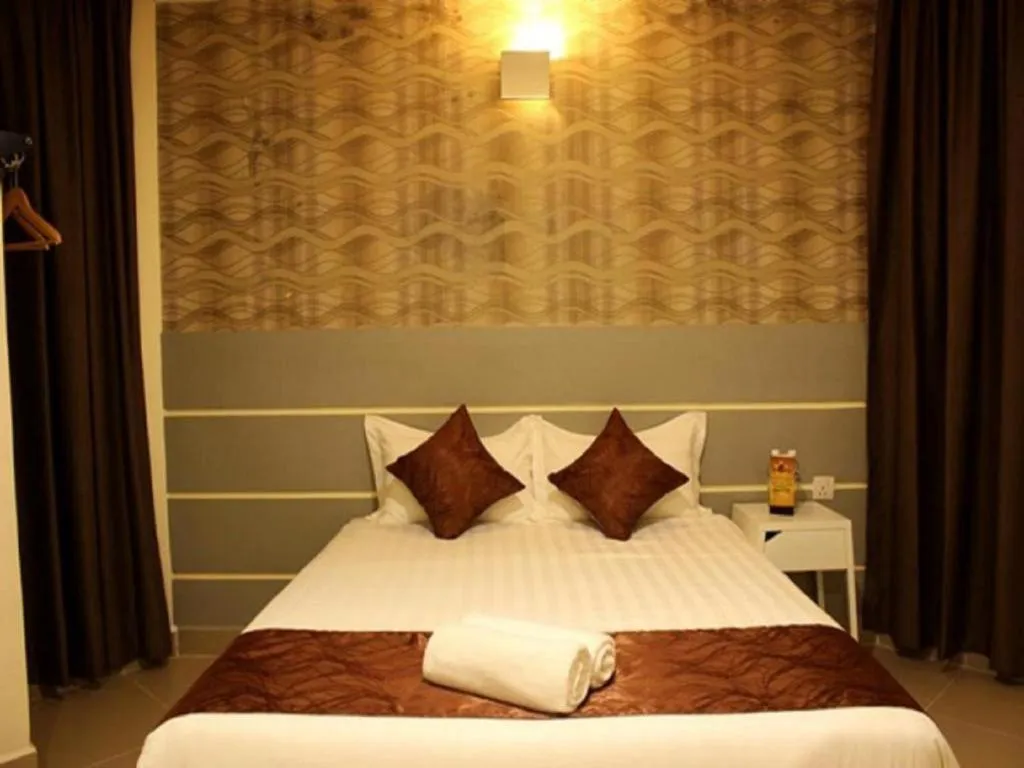 Bed in Rock & Roll Hotel Klang