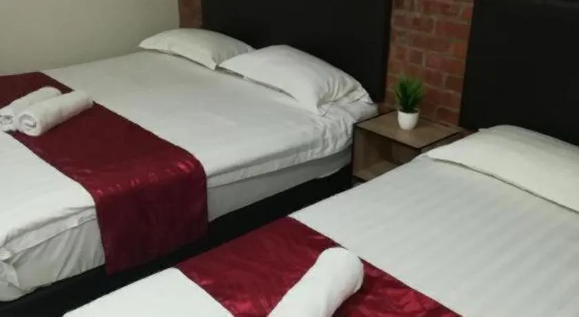 Bed in Rock & Roll Hotel Klang