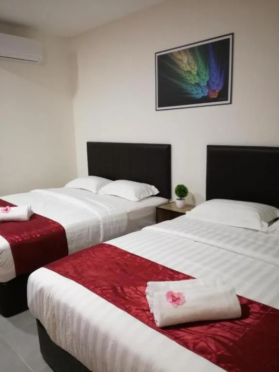 Bed in Rock & Roll Hotel Klang