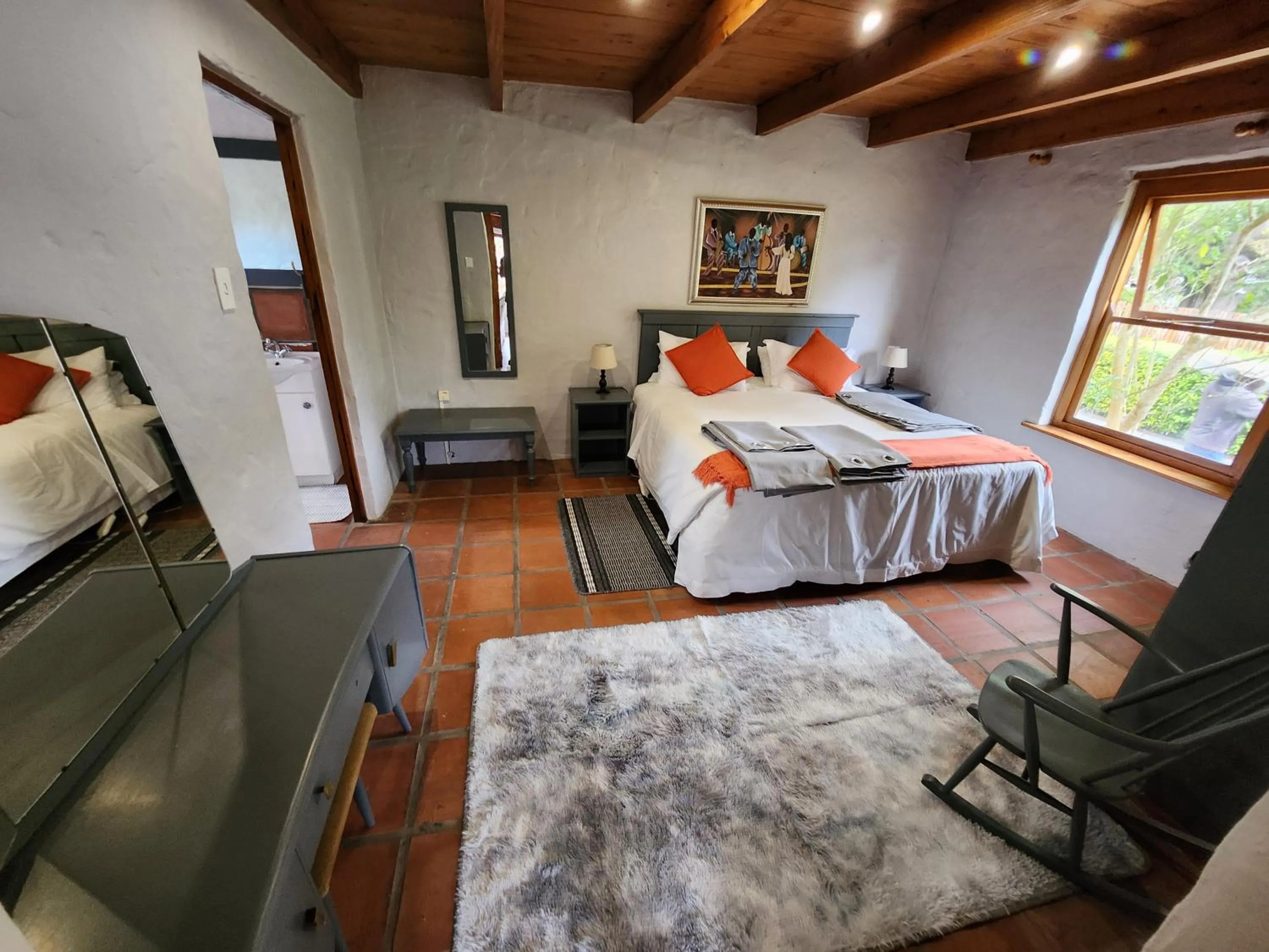 Bed in The Village Lodge