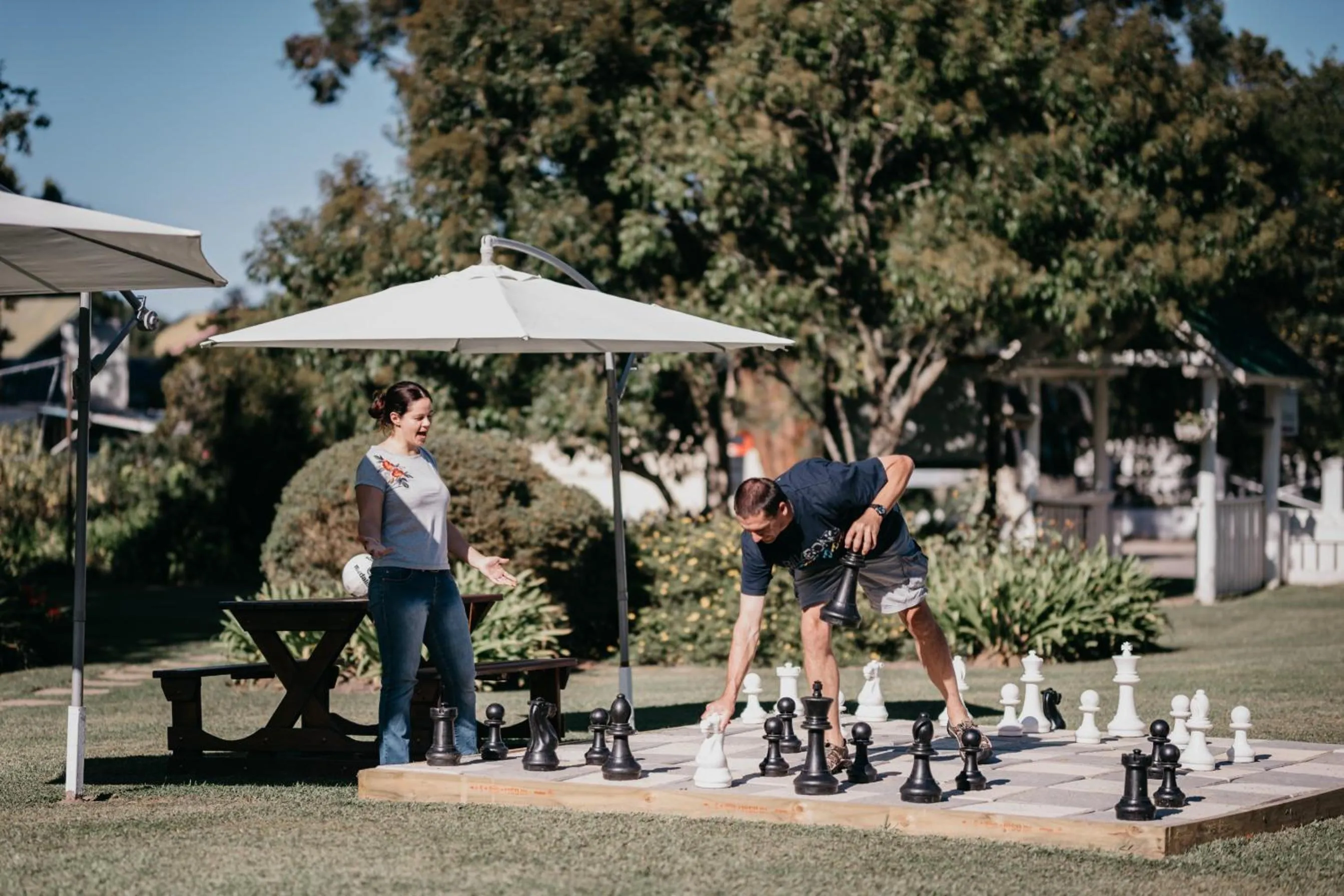 Children play ground in The Village Lodge