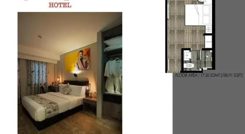 Bed in Nginap Hotel Bed in Nginap Hotel