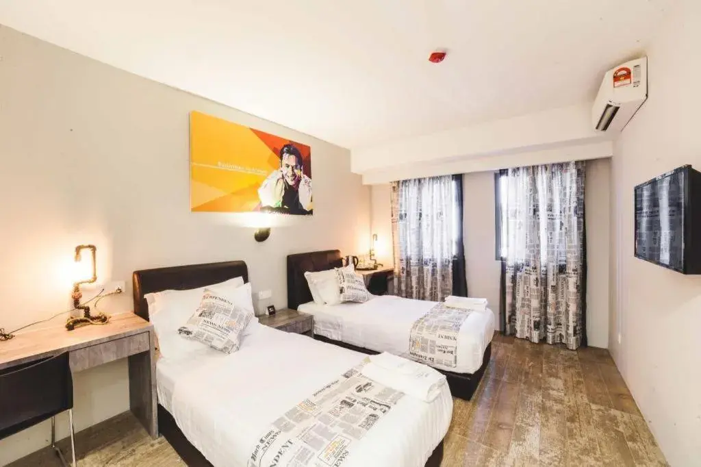 Bed in Nginap Hotel Bed in Nginap Hotel