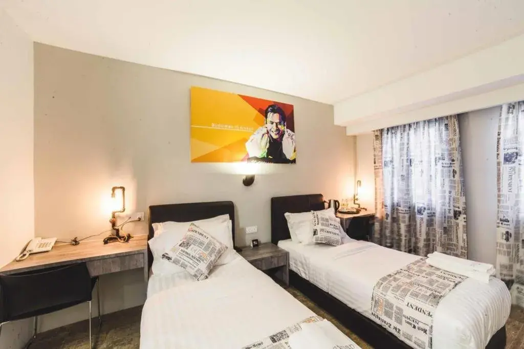 Bed in Nginap Hotel Bed in Nginap Hotel