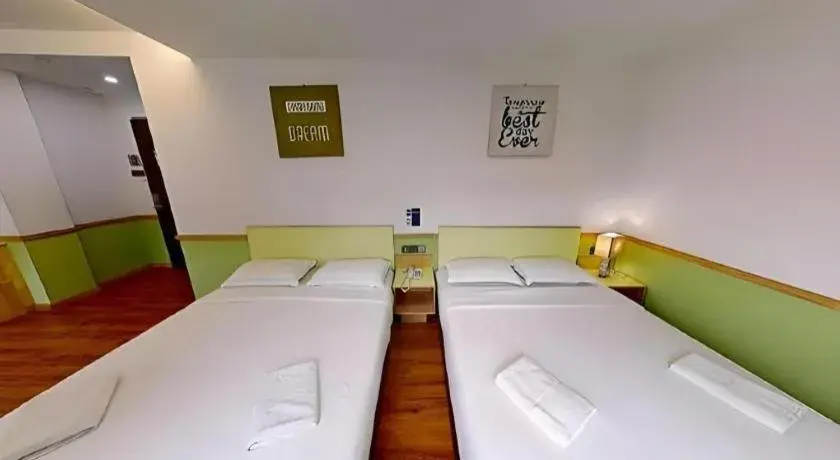 Bed in HOTEL JSIA Bed in HOTEL JSIA