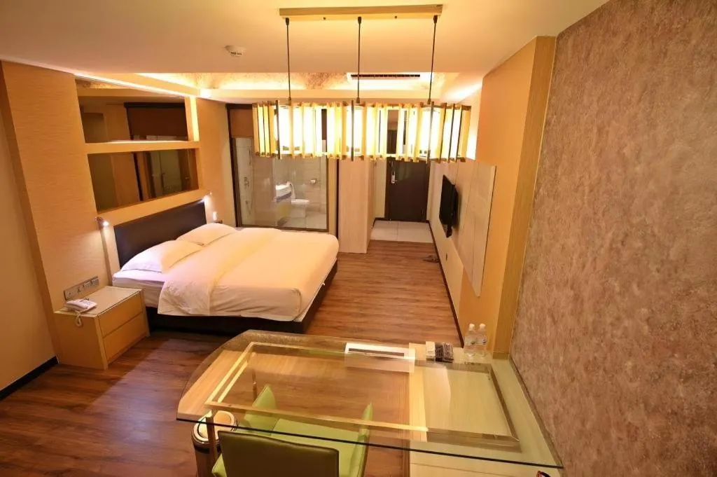 Bed in JC Mark Hotel