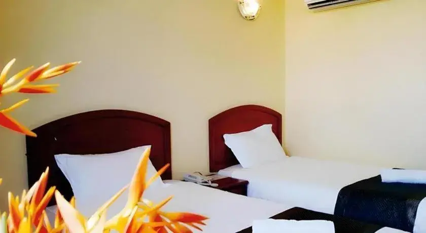 Bed in Global Hotel Labuan Bed in Global Hotel Labuan