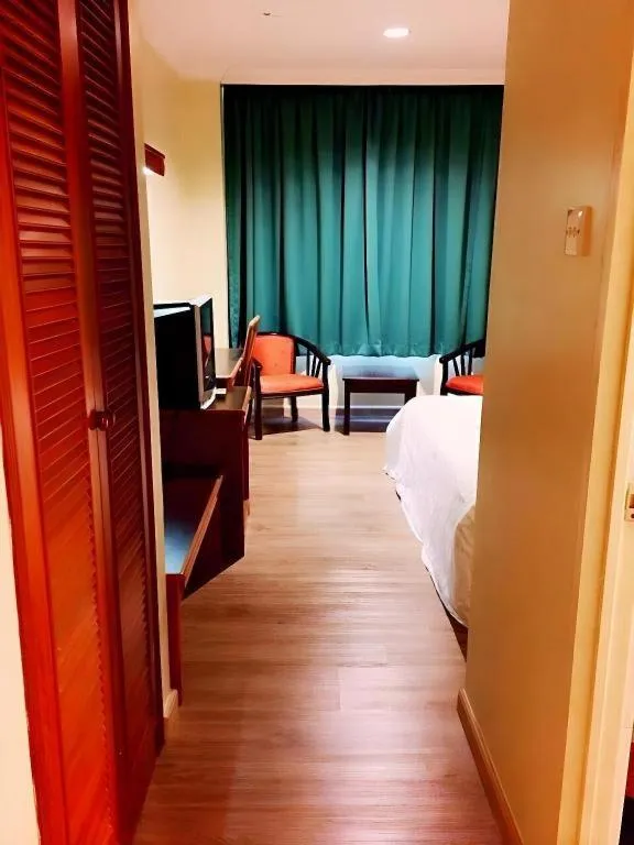 Bed in Global Hotel Labuan