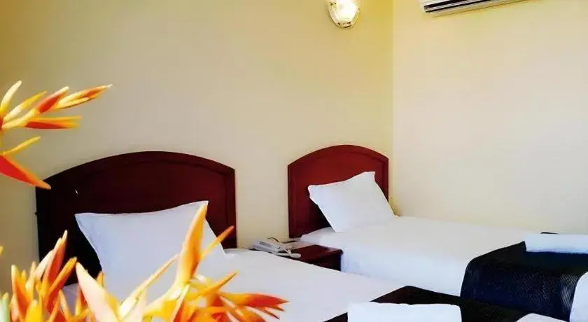 Bed in Global Hotel Labuan Bed in Global Hotel Labuan