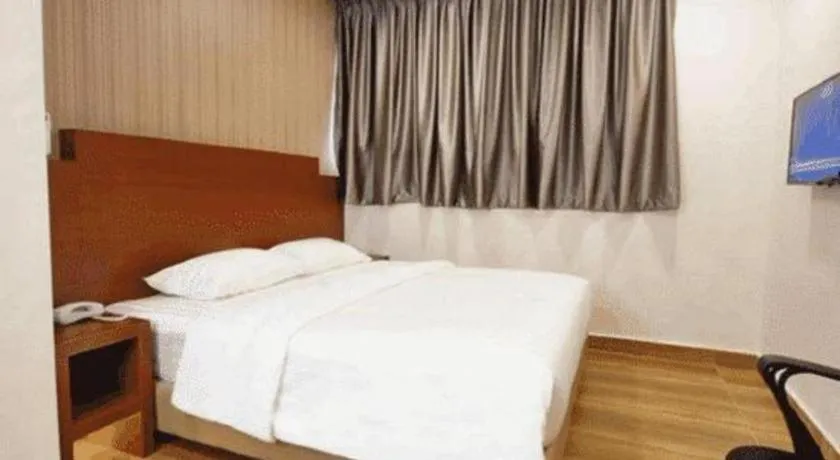 Bed in Elegant Hotel