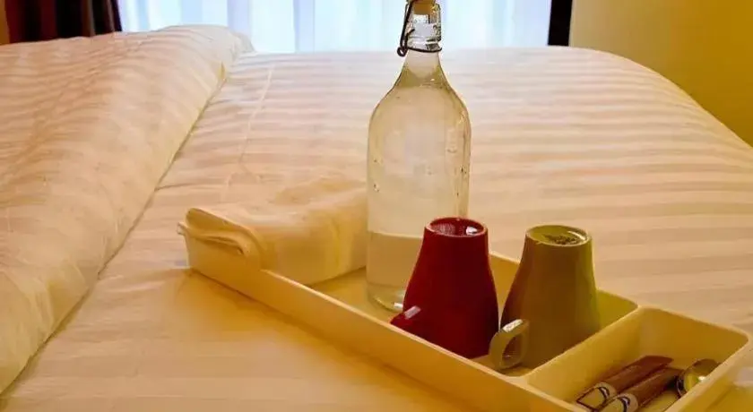 Bed in iStay Hotel Bed in iStay Hotel