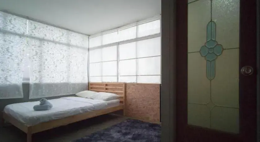 Bed in Koptel Budget Hotel Bed in Koptel Budget Hotel