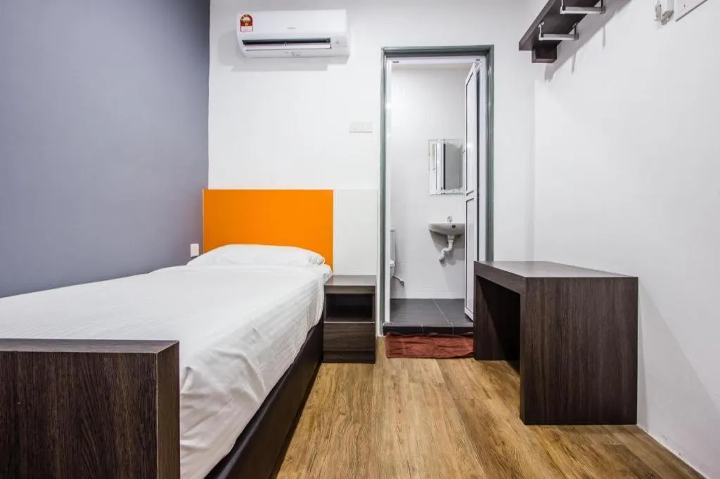 Bed in Big Orange Hotel Jitra