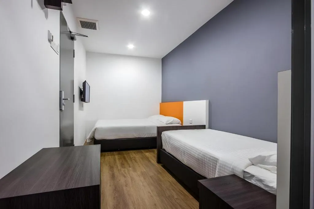 Bed in Big Orange Hotel Jitra