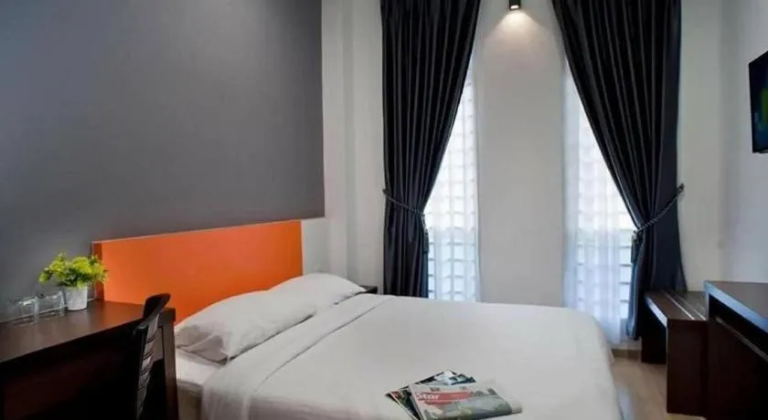 Bed in Big Orange Hotel Jitra