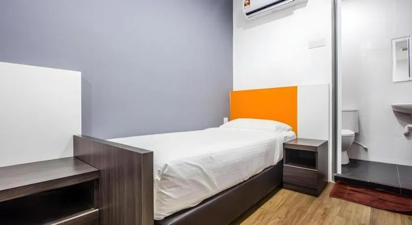 Bed in Big Orange Hotel Jitra