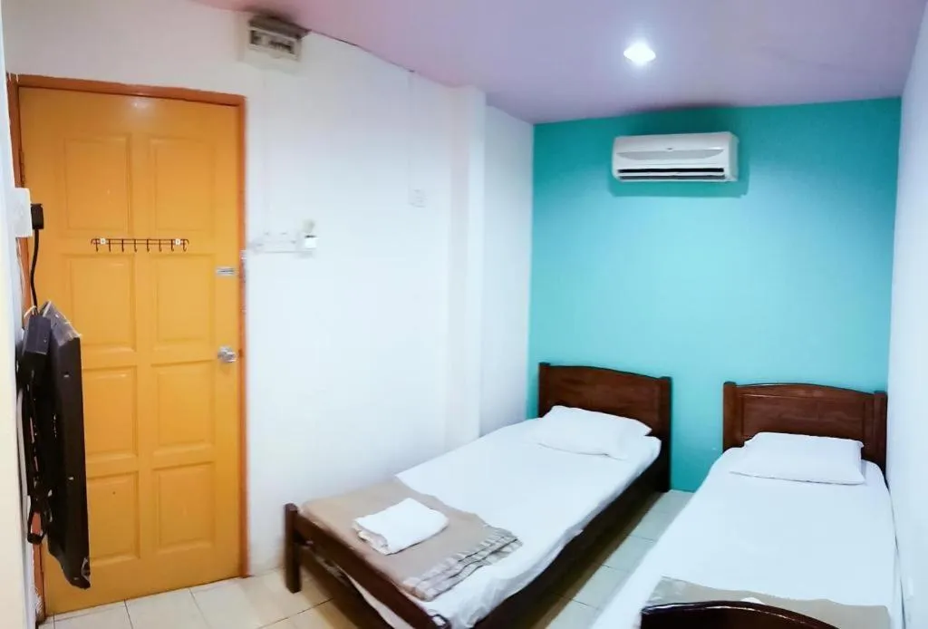 Bed in Twin Star Hotel