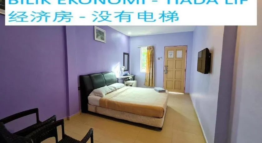 Bed in Cenang View Hotel