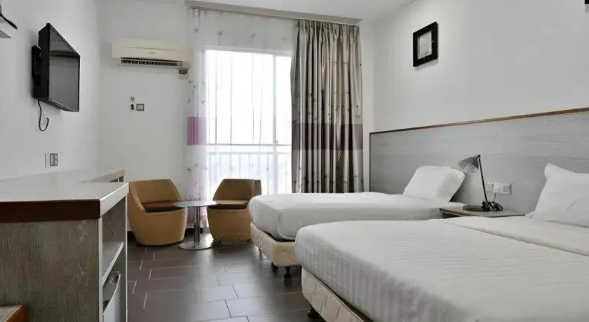 Bed in Cenang View Hotel Bed in Cenang View Hotel