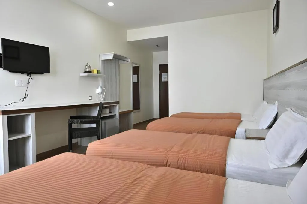 Bed in Cenang View Hotel