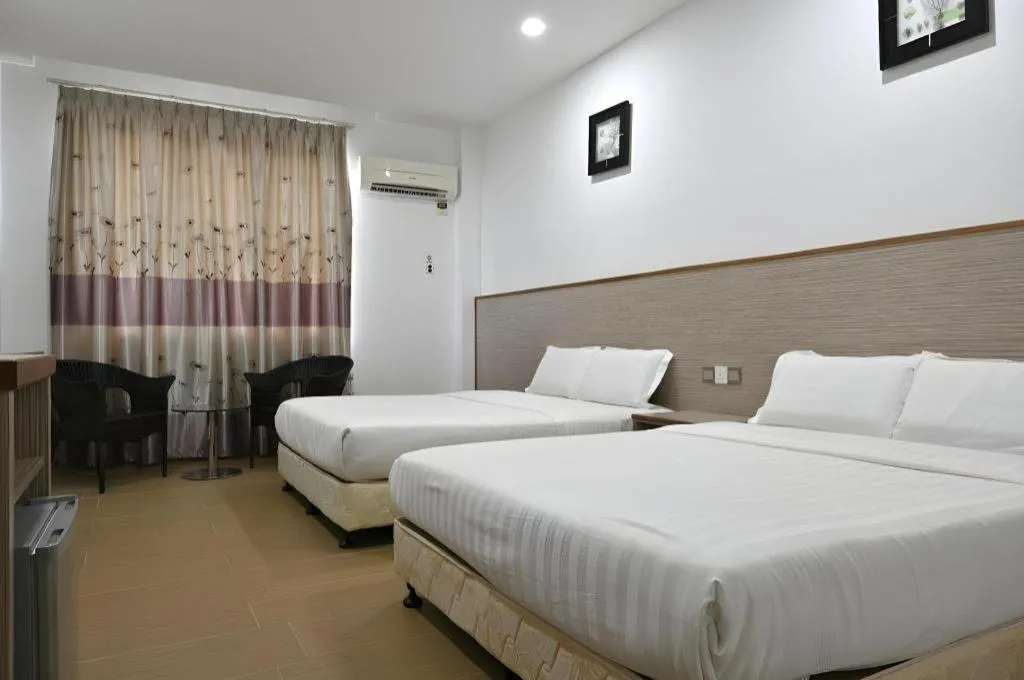 Bed in Cenang View Hotel