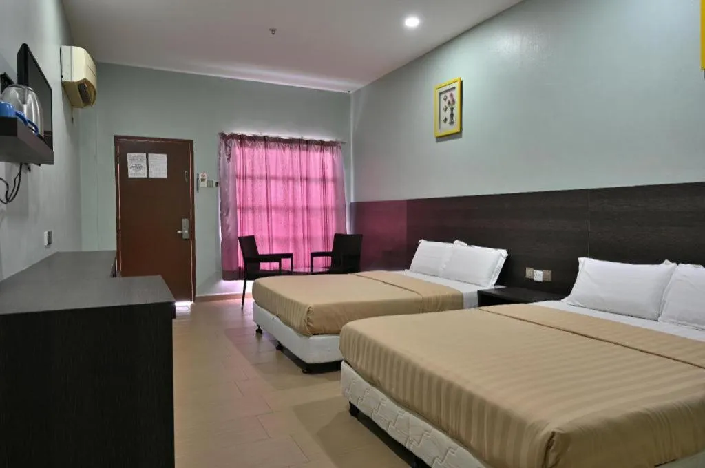 Bed in Cenang View Hotel