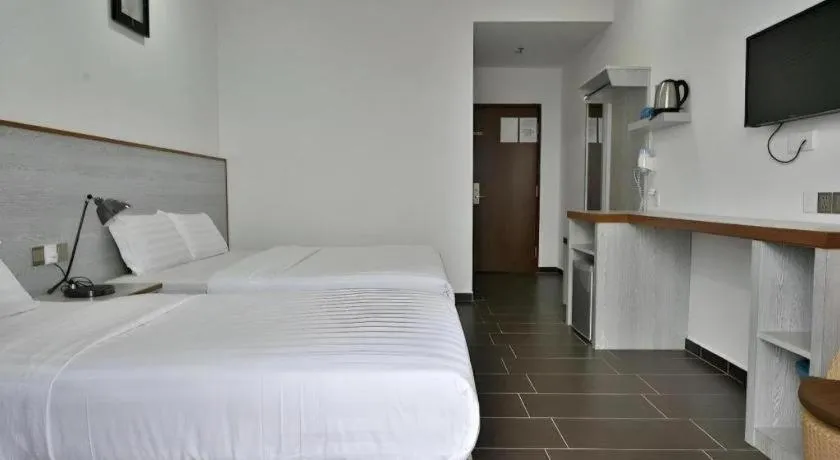 Bed in Cenang View Hotel