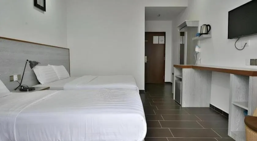 Bed in Cenang View Hotel