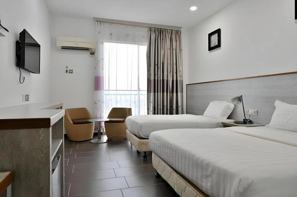 Bed in Cenang View Hotel