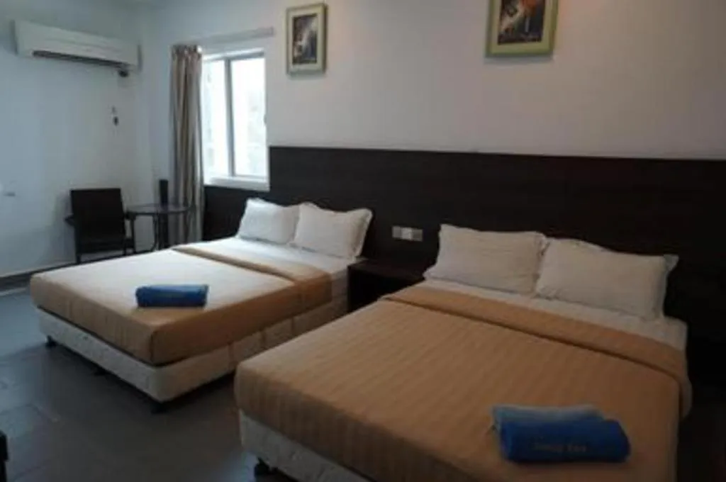 Bed in Cenang View Hotel