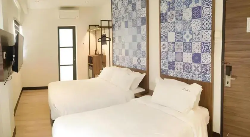 Bed in Styles Hotel Bed in Styles Hotel