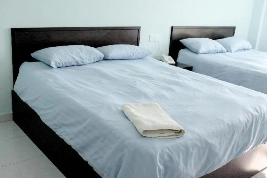 Bed in Hotel Darulaman Alor Setar