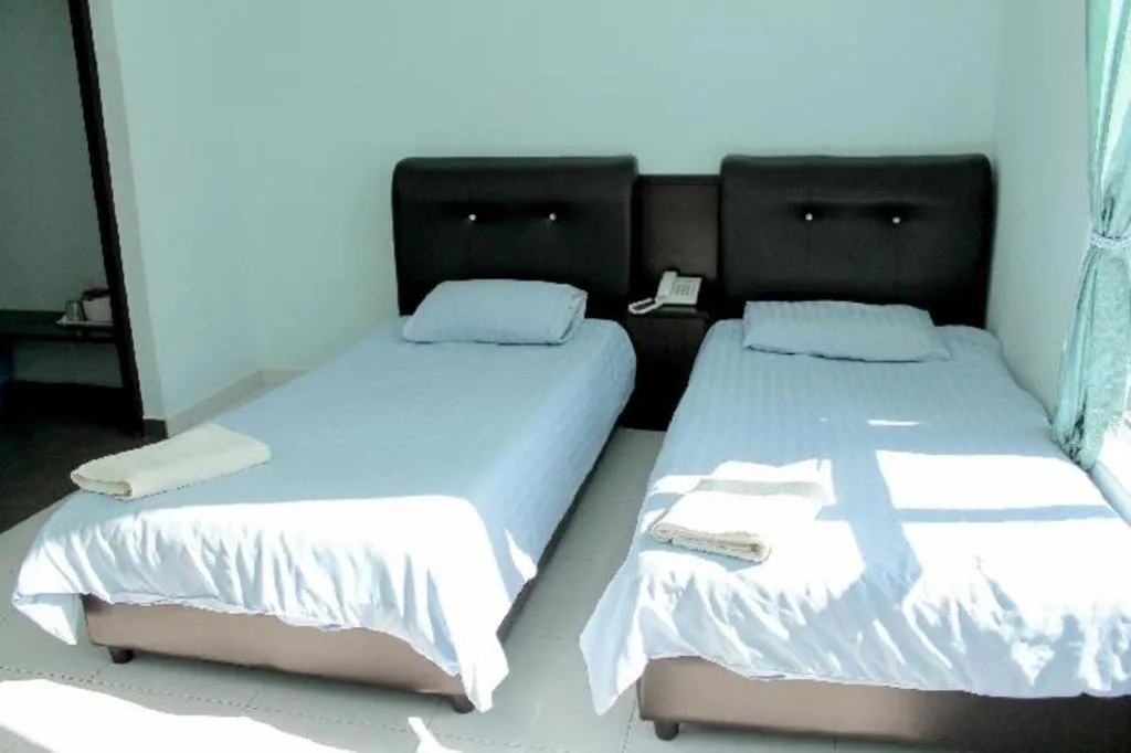 Bed in Hotel Darulaman Alor Setar