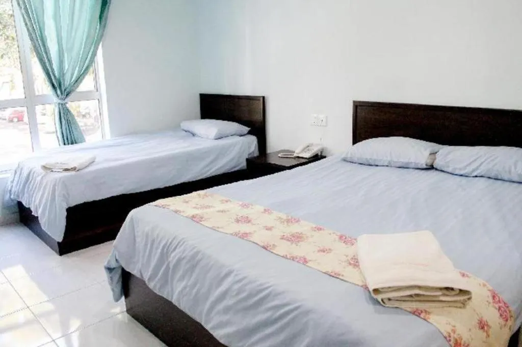 Bed in Hotel Darulaman Alor Setar
