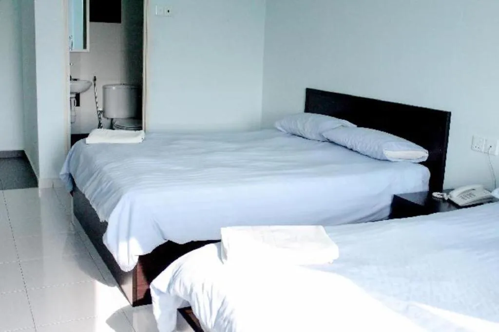 Bed in Hotel Darulaman Alor Setar