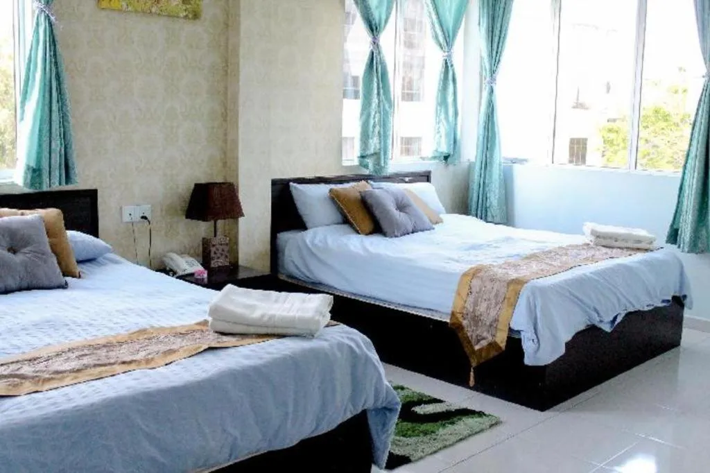 Bed in Hotel Darulaman Alor Setar