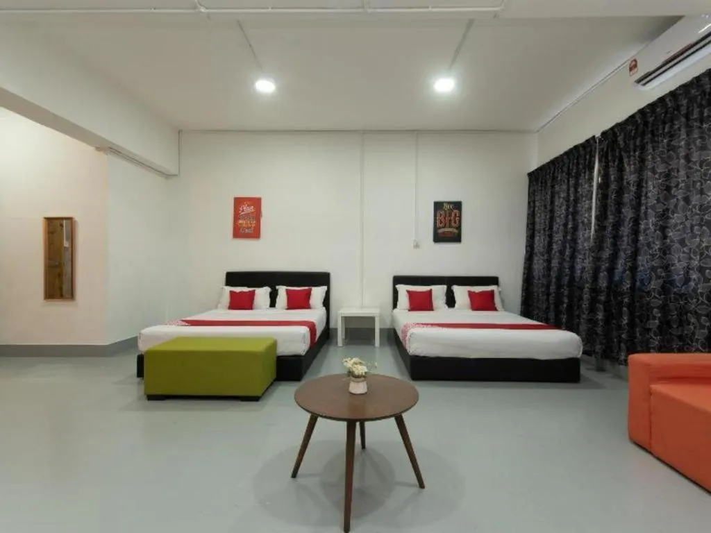 Bed in OYO 43993 Madsuite