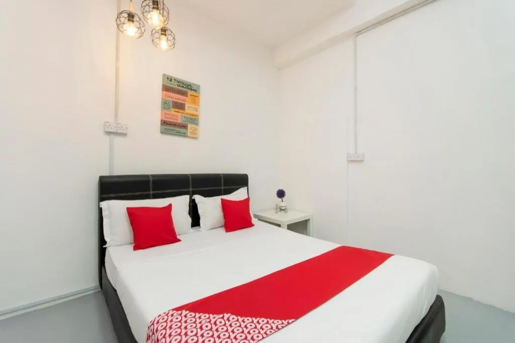 Bed in OYO 43993 Madsuite