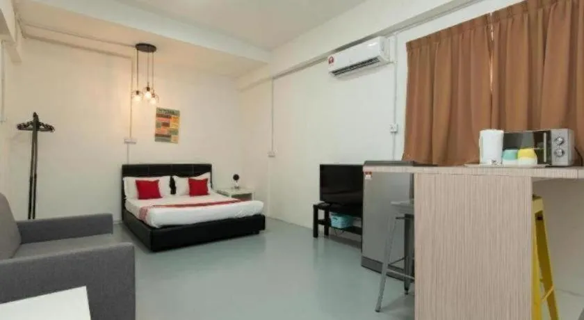 Bed in OYO 43993 Madsuite