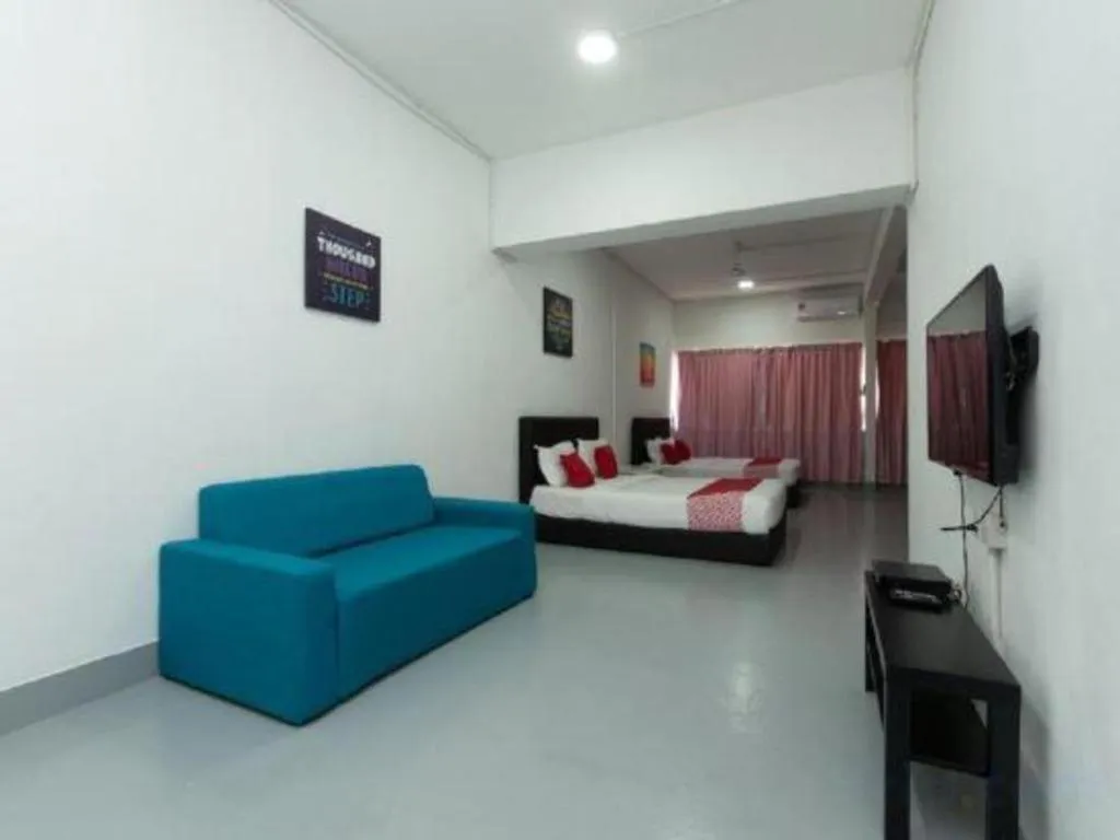 Bed in OYO 43993 Madsuite