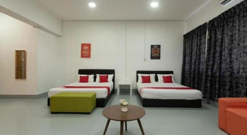 Bed in OYO 43993 Madsuite